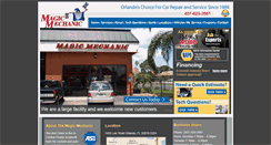 Desktop Screenshot of magicmechanic.net